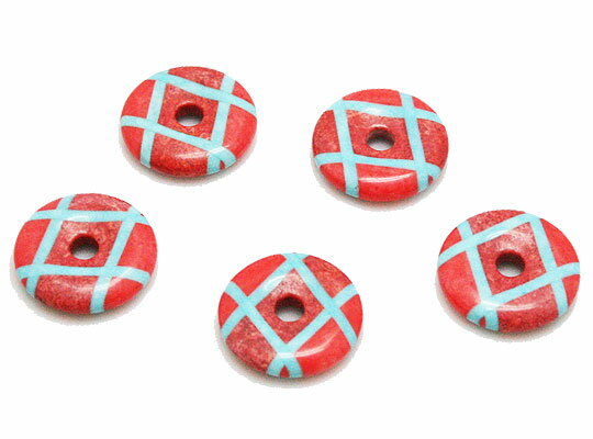 合成石・人工石パーツ コーラル デザインパーツ 約22x22x5mm 《1個》