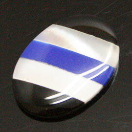 合成石・人工石パーツ デザインパーツ 約18x13x2mm 《1個》