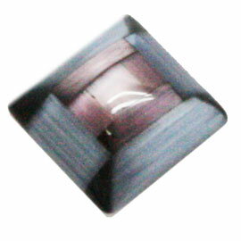 合成石・人工石パーツ 紫・パープル系 約14x14x5mm 《1個》
