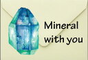 【ミネラルのラベルシール】 Mineralwithyouシール 《72片x5シート》手芸クラフト ラッピング 梱包 ハンドメイド 手芸 HANDMADE