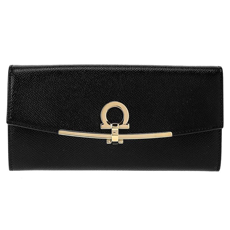 Rakuten - サルヴァトーレ フェラガモ Salvatore Ferragamo / 長札入財布 #22D150PEBBLE NER 683 312