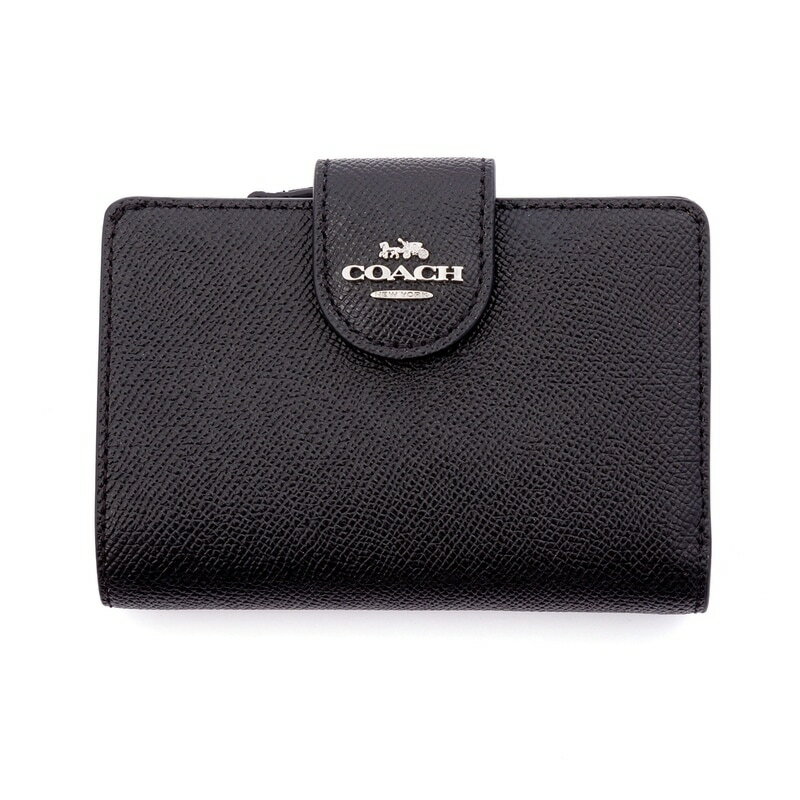 Rakuten - コーチ COACH / 二つ折財布 #6390 SVDTV ブラック(シルバー金具)