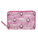 GV[G MCM / PORTUNA ZIPPED WALLET MINI K #MXLCATA01 PK PINK