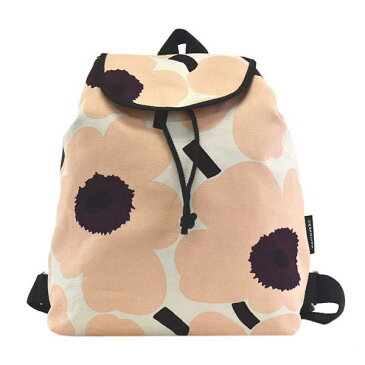 マリメッコ MARIMEKKO / ERIKA PIENI UNIKKO BACKPACK バックパック #048466 833 LIGHT BEIGE/PINK/BURGUNDY
