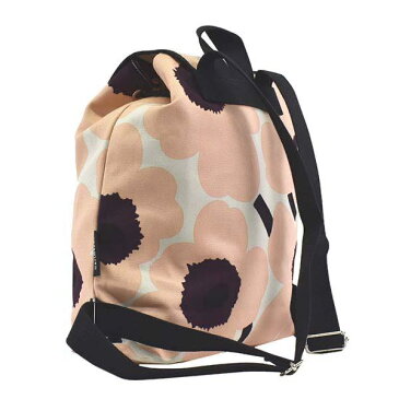 マリメッコ MARIMEKKO / ERIKA PIENI UNIKKO BACKPACK バックパック #048466 833 LIGHT BEIGE/PINK/BURGUNDY