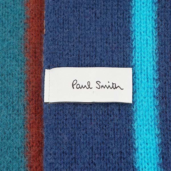 ポール・スミス PAUL SMITH / MIKE STRIPE SCARF マフラー #355E AS10 47 BL