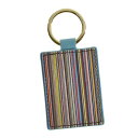 |[EX~X PAUL SMITH / MEN KEYRING INTMUL L[O #M1A4780 BMULTI 42 TURQUOISE