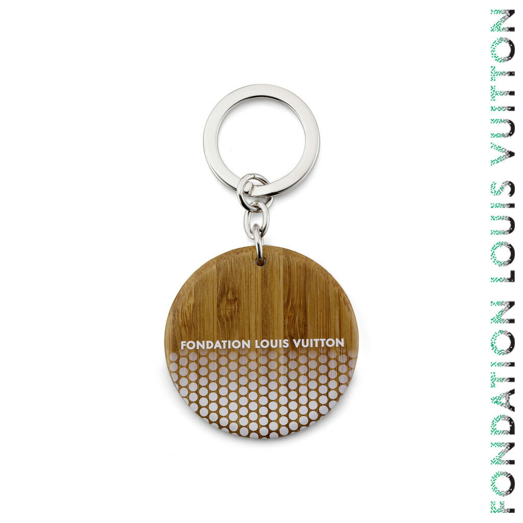 Rakuten - フォンダシオン ルイ・ヴィトン FONDATION LOUIS VUITTON / FLV美術館 限定 丸形キーホルダー #Round Keychain 母の日 ギフト プレゼント