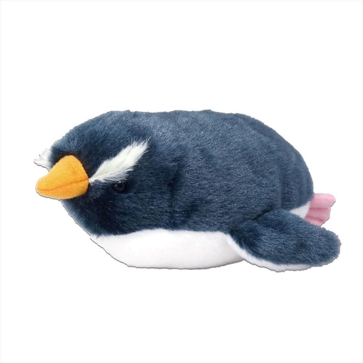 スタイル：ぬいぐるみ◆商品名：内藤デザイン研究所(Naitou Design) 海中散歩ぽちゃまるペンギンシリーズ ぬいぐるみS イワトビペンギン 泳ぎポース ぬいぐるみ 全長約18cm大人気「ぽちゃまる」シリーズより、泳ぎポーズをしたペンギンが登場です。さらさらシャーベット生地で触り心地抜群! 手の平サイズで持ち歩きもしやすく、ぬい撮りにもオススメ◎おしり部分にはペレットが入っていて程よい重さで安定感もあります。商品サイズ:約H7×W16×D18商品紹介 大人気「ぽちゃまる」シリーズより、泳ぎポーズをしたペンギンが登場です。 さらさらシャーベット生地で触り心地抜群! 手の平サイズで持ち歩きもしやすく、ぬい撮りにもオススメ◎ おしり部分にはペレットが入っていて程よい重さで安定感もあります。 商品サイズ:約H7×W16×D18 安全警告 －