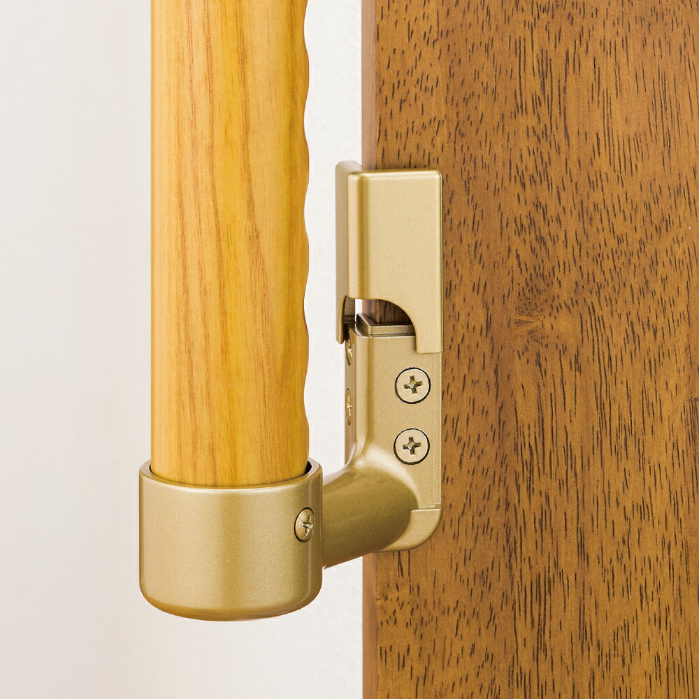 マツ六 ECLE システム手すり32シリーズ 出隅スリム座ブラケットカバー付 EL-715G ゴールド