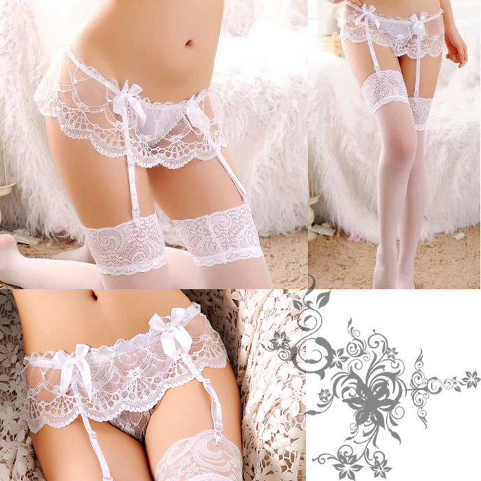 ガーターベルト 黒 セクシー シンプル レース Tバック ショーツ一体型 セット ランジェリー 下着 コスプレ ブラショーツ ガーターベルト セクシーパンティー ショーツ セクシーランジェリー 過激 レディース セット 男の娘 (Y-GTB-A) メール便送料無料