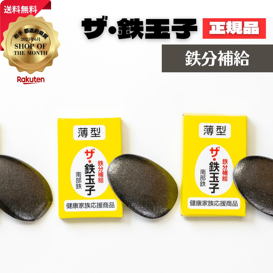 【ポイント6倍★】ザ・鉄玉子 3個セット 薄型 産地直送 正規品 南部鉄 鉄分補給 本場 岩手県奥州市水沢産
