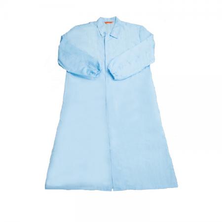 防塵服 クリーンウェア コートタイプ | 防じん服 防護服 保護 クリーンルーム 静電 制電 塗料 保護 つなぎ 粉塵 塗装 廃棄物 作業服 作業 現場