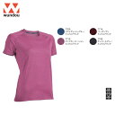 ウンドウ wundow P720 ウィメンズフィットネスTシャツ 吸汗速乾 反射 | 半袖 レディース キッズ 大きいサイズ ビック 無地 作業着 ポリエステル スポーツ ゴルフ 介護 ジム ランニング トレーニング(4)
