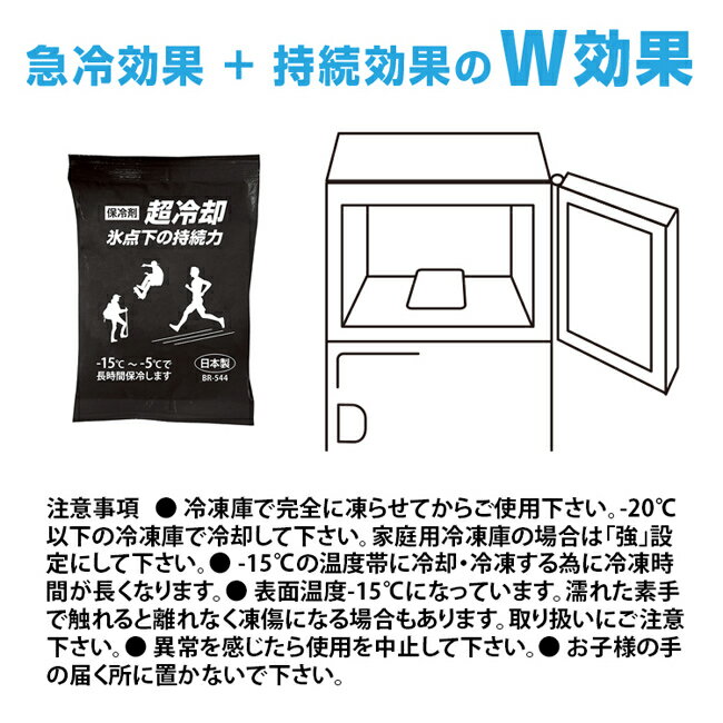 BRAIN ブレイン 超冷却保冷剤200g BR-544