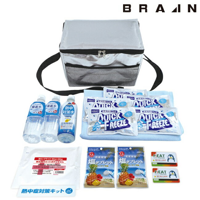 BRAIN ブレイン 熱中対策キットDX BR-610 | 夏 夏用 熱中症対策 暑さ対策 1