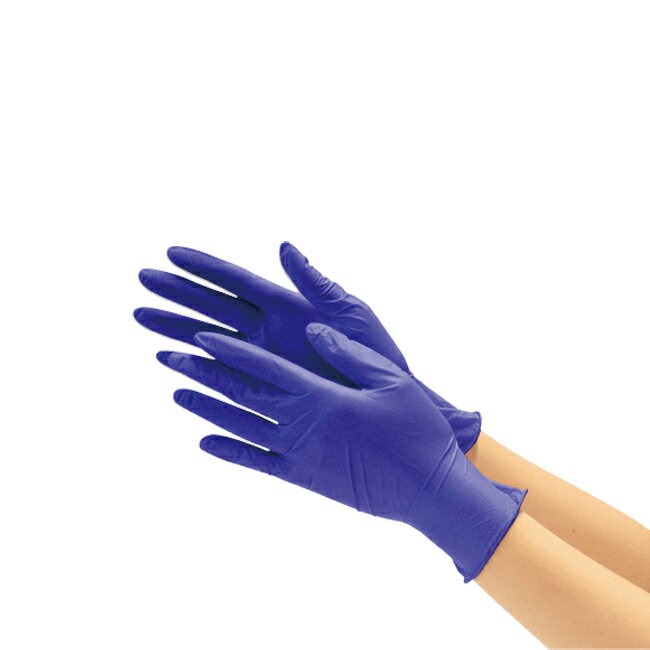 【10箱セット】ニトリル手袋 ニトリルグローブ粉無 300枚入 川西工業 2062