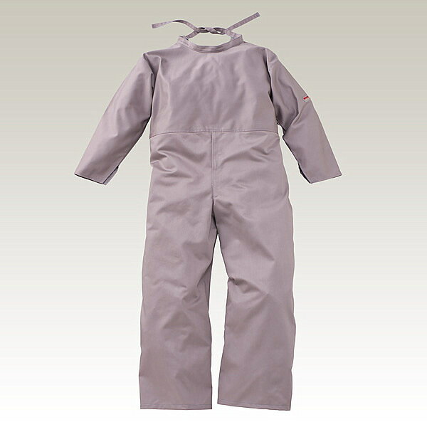 防炎ズボン付きエプロン グレー FGTR-234R 【大中産業】 | 作業 現場 多用途 マルチ 仕事 ビジネス