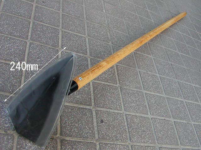 五萬石　鋼付　両刃鍬　240mm