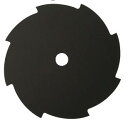 ソーマスター KYK8-10 刈払機用丸鋸 切込巴8枚刃 255mm 黒