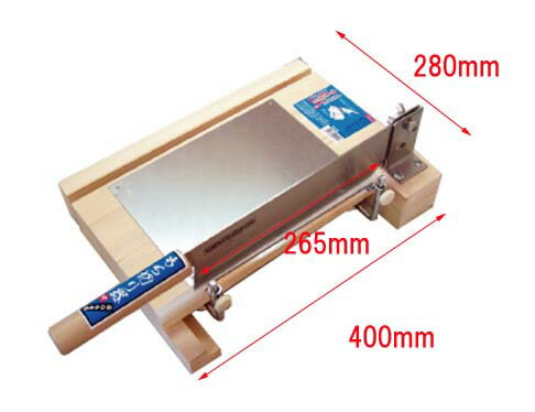 ウエダ製作所　A-210　ステンレス刃　もち切り器　中　のしもち　　【餅切　もちきり　餅きり　モチ切　餅切り　モチキリ　ノシモチ　のし餅】