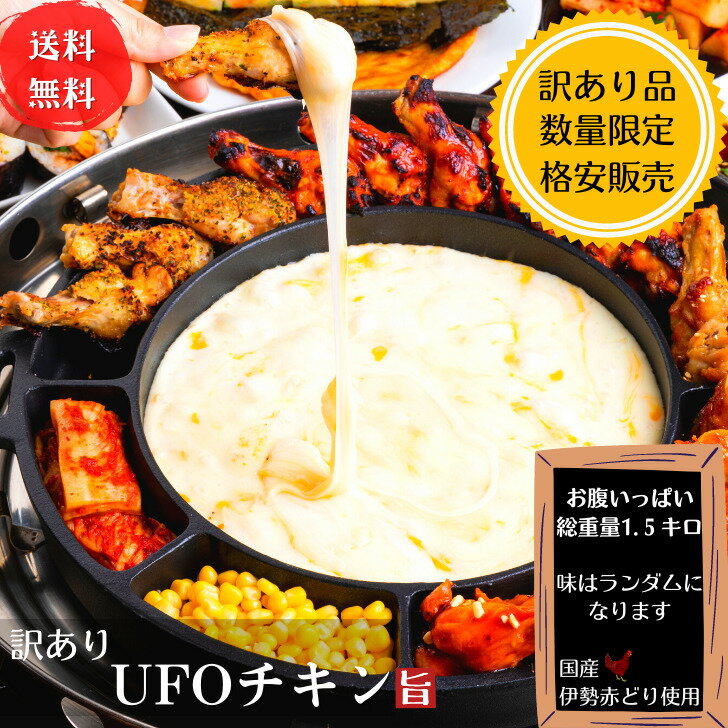 【送料無料】訳ありUFOチキン 通常より安く量も多い！ 韓国食品 韓国料理 韓国チキン 韓国ちきん 韓国グルメ UFOチキン お取り寄せ お取寄せグルメ