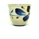 湯呑茶碗 風花 レトロ調 沖縄風 大東亜窯日本製(美濃焼) 陶器