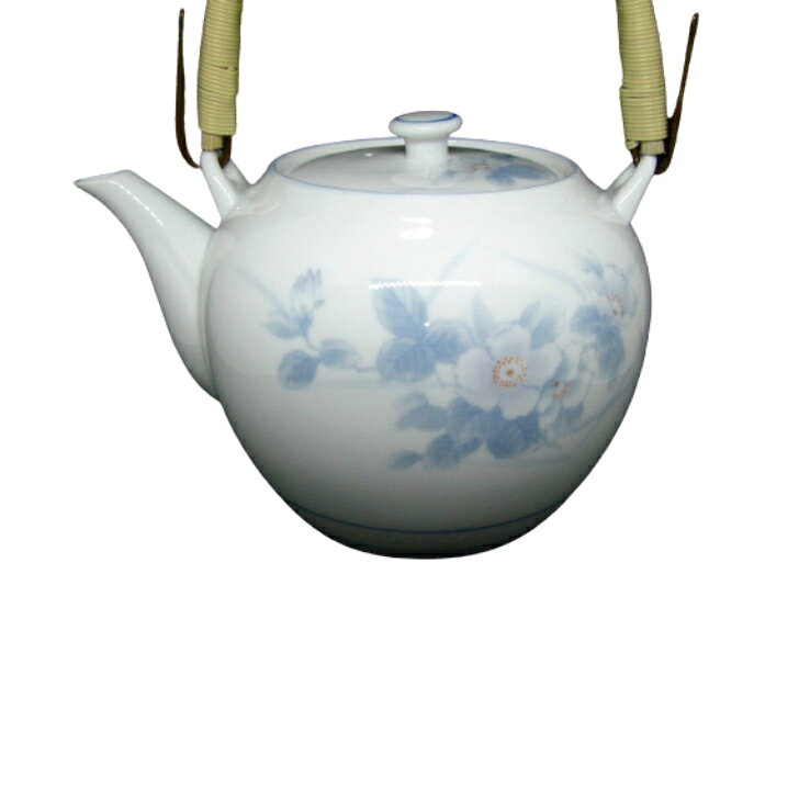 Rakuten - 淡彩あじさい　8号土瓶（茶こし付き）　日本製　美濃焼　磁器