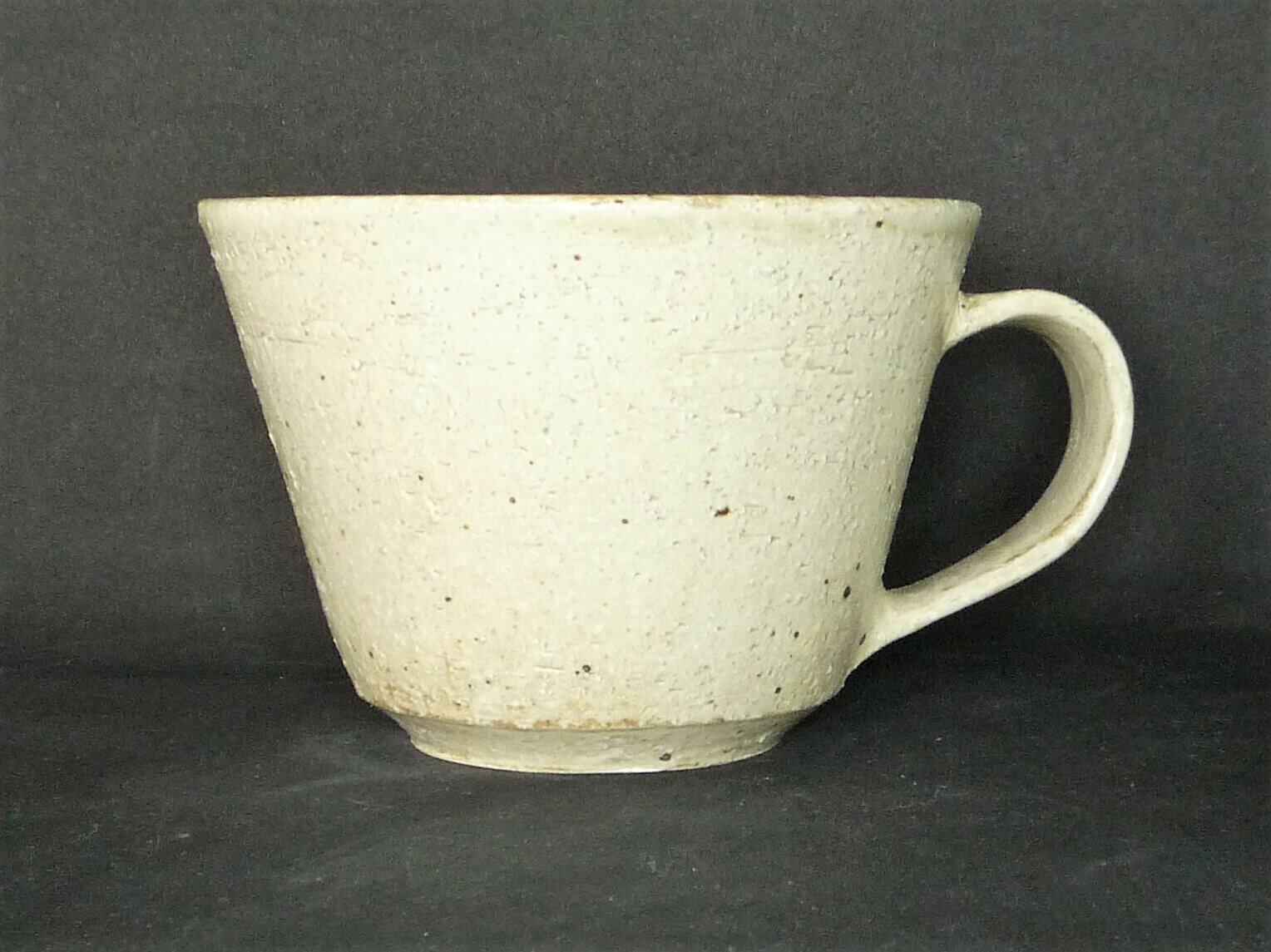 手造りスープマグ　灰釉手作り工房　麦窯