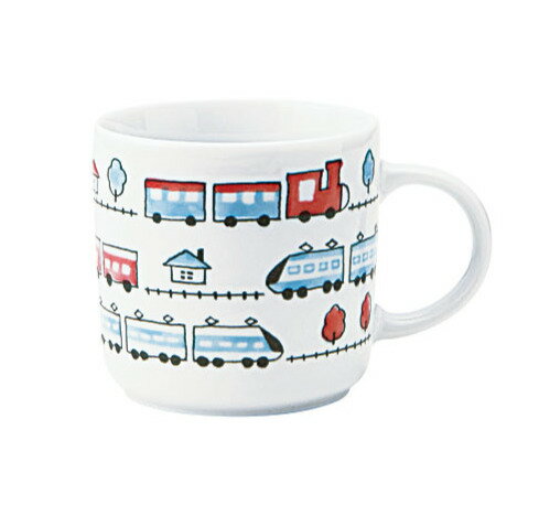 とれいんとれいん　マグカップ電子レンジ・食洗機・乾燥機　OK