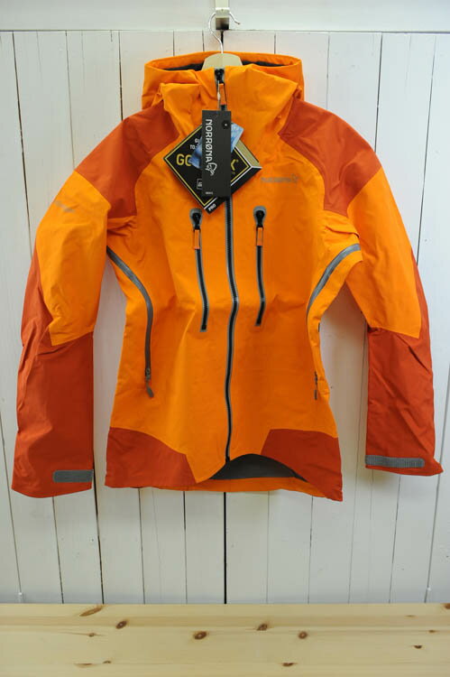 NORRONA（ノローナ）　『trollveggen Gore-Tex Pro Jacket 』（メンズ　トロールヴェゲン　ゴアテックス 　プロジャケット）（色：Pure Orenge） ※日本正規取扱店 [送料無料]