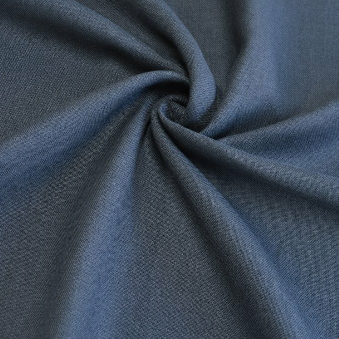 【日本製】リネン／キュプラ混斜子織ブラック【 生地 布 織物 手芸 手作り DIY インテリア 麻 麻混 リネン リネン混 清涼感 ブラック 春夏 ジャケット スーツ ワンピース スカート パンツ バック 小物 】のサムネイル