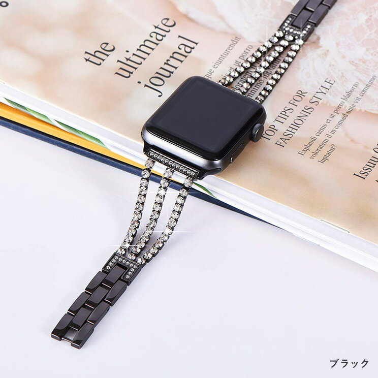 【2〜4週間で出荷】TEXTALIAN テキスタリアン アップルウォッチ バンド サブリナ ルイ ダイヤモンド ディテール ブレスレット アクセサリー apple watch ベルト レディース 38mm 40mm 41mm 42mm 44mm 45mm 49mm SE Ultra Ultra2 ウルトラ 9 8 7 6 5 4 3 2