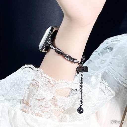 【2〜4週間で出荷】TEXTALIAN テキスタリアン アップルウォッチ バンド カトリーヌ シャイン クロス デザイン apple watch ベルト レディース 38mm 40mm 41mm 42mm 44mm 45mm 49mm SE Ultra Ultra2 ウルトラ 9 8 7 6 5 4 3 2