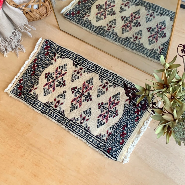 楽天市場】トライバルラグ ブルーの通販