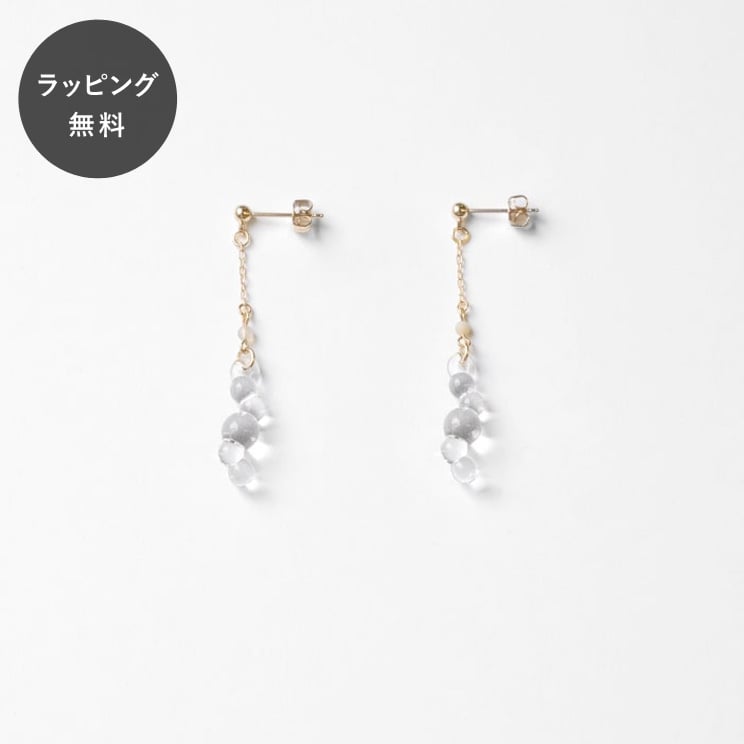 Rakuten - 【平日5日以内に出荷】HARIO ハリオ ピアス tane 渚 HATN-NG-P-NF