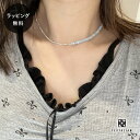 【12時までのご注文で当日出荷】Tシャツに合うネックレス 天然石 ネックレス アクアマリン ブルー TEXTALIAN テキスタリアン ブランド ビーズ かわいい カジュアル デザイン
