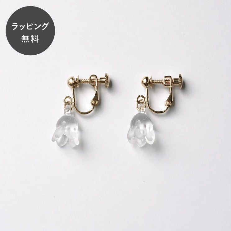 【平日5日以内に出荷】HARIO ハリオ イヤリング スノーフレーク HAP-SF-E