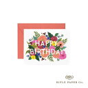 【12時までのご注文で当日出荷】ライフルペーパー カード ジュリエットバースデー Rifle Paper Co. イラスト メッセージカード
