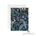 【12時までのご注文で当日出荷】ライフルペーパー カード ピーコックサンキュー Rifle Paper Co. イラスト メッセージカード