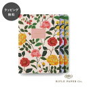【12時までのご注文で当日出荷】ライフルペーパー ノートブック ローゼス トリオノート Rifle Paper Co. メモ帳 手帳 日手帳 文房具