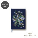 【12時までのご注文で当日出荷】ライフルペーパー ノートブック ピーコック 刺繍 ノート Rifle Paper Co. メモ帳 手帳 日手帳 文房具