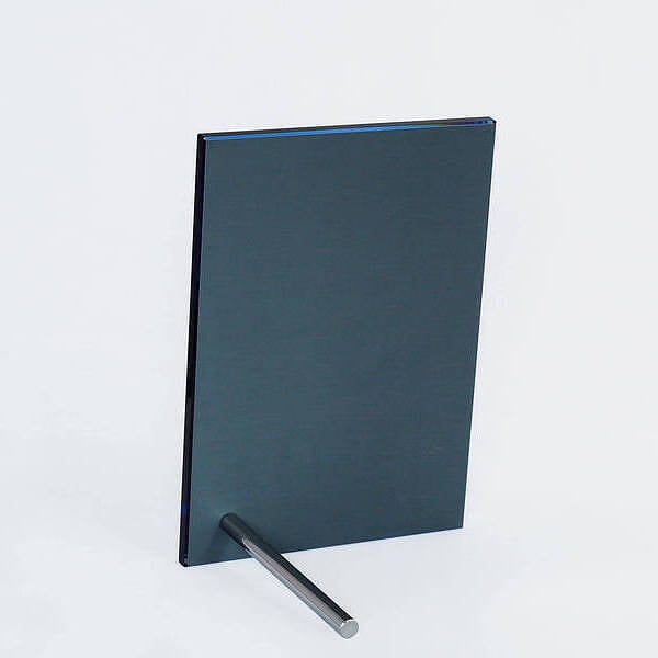 【平日7日以内に出荷】名入れ ミラープラク M ブルー ミラープレート 表彰盾 認定盾 感謝状 会社記念盾 周年記念盾 贈答品 [3]