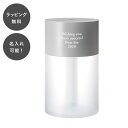 【平日7日以内に出荷】名入れ ポータブル加湿器 チューブ グレー