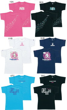 asics2011S2限定品W'SプリントTシャツHS
