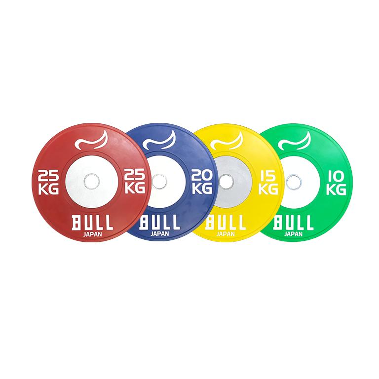 BULL バンパープレート 10kg 2枚1組