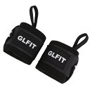 GLFIT リストラップ 筋トレ ウェイトトレーニング ベンチプレス 60cm 黒 白 左右セット 2019IPF公認 メンズ レディース ユニセックス ダンベル バーベル 安い グローブ