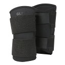 GLFIT X エルボースリーブ ステルスブラック 肘 サポーター Elbow Sleeve 黒 白 ゴルフ テニス 野球 居合 筋トレ トレーニング ベンチプレス バーベル ダンベル メンズ レディース