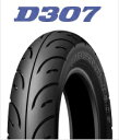 ダンロップ D307 80/90-10 44J スクーター用タイヤ