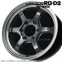 ADVAN Racing RG-D2 16x6.5J 6H/139.7 +38 For HIACE マシニング＆レーシングガンメタリック